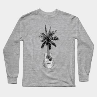 Palmed Guitar Long Sleeve T-Shirt